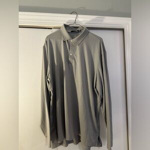 RLX long sleeve grey polo size XL